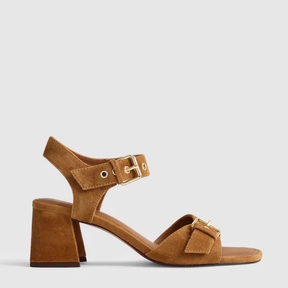 NWT Madewell Neeka Ankle-Strap Heeled Sandal